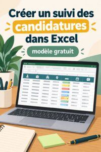 Tableau de suivi des recrutements sur écran d'ordinateur